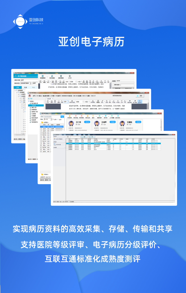 【產品動態】亞創電子病歷