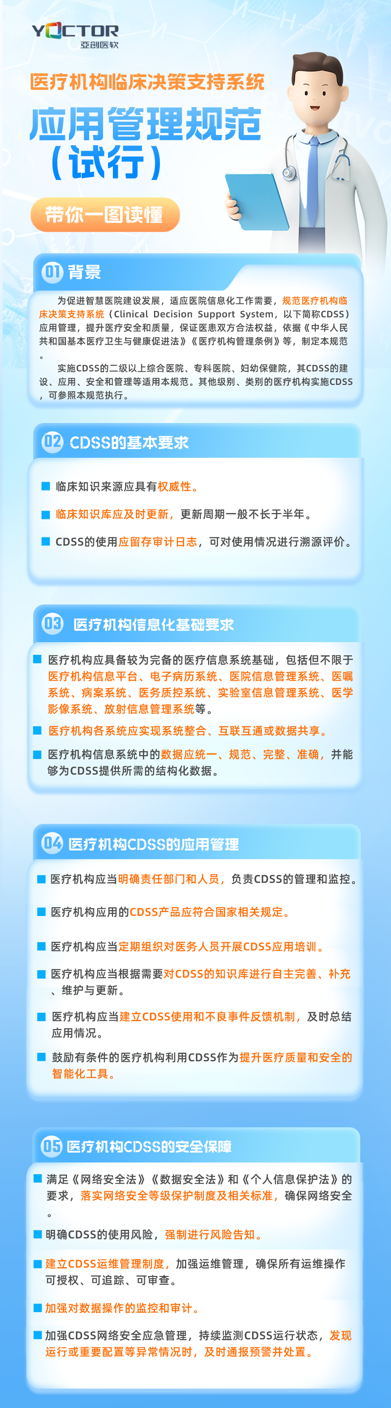 醫療機構臨床決策支持系統應用管理規范（試行）印發！